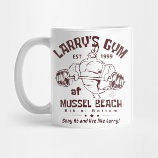 Larry's Gym At Mussel Beach Mug